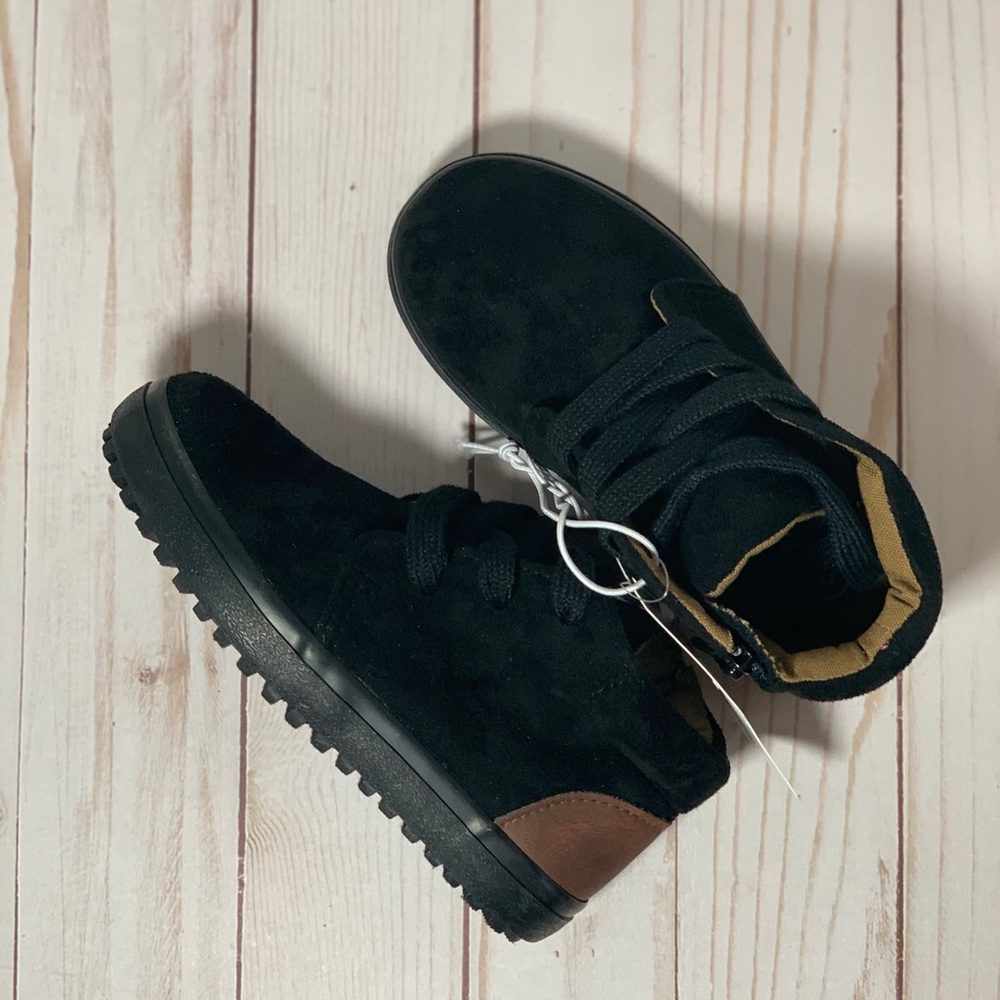 Cat & Jack Black Axel Toddler HighTop Sneakers